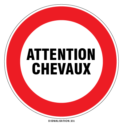 Attention chevaux