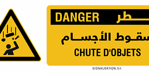 Attention chute d’objets