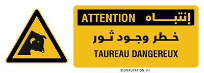 Attention taureau