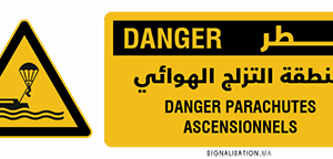 Danger Parachutes ascensionnels
