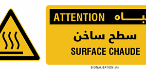 Danger surface chaude