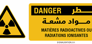 Matières radioactives ou radiations ionisantes