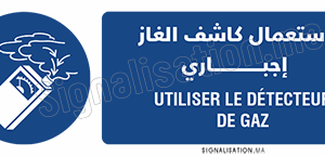 Utiliser le détecteur de gaz Plaque horizontale