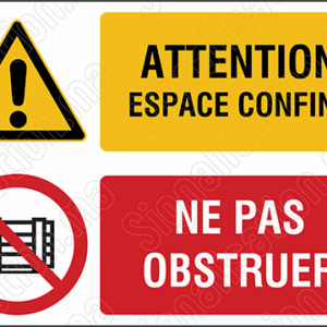 Attention espace confiné